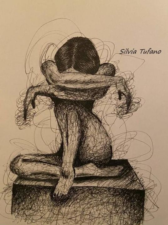 Disegno intitolato "Metamorfosi." da Kerouacne, Opera d'arte originale, Matita
