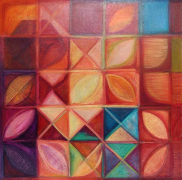 Painting titled "Elevating the Spiri…" by Kerryn Madsen-Pietsch, Original Art, Oil