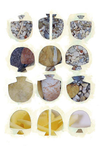Digital Arts titled "Multifaceted Series…" by Kerryn Madsen-Pietsch, Original Art, Collages