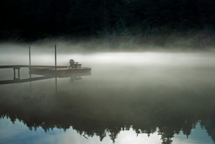 Photography titled "Dreamy Dock" by Kevin Felts, Original Artwork, Digital Photography