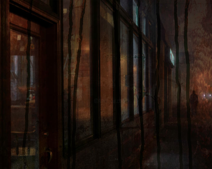 Photography titled "foggy-man010914-as-…" by Kevin W Beer, Original Art,