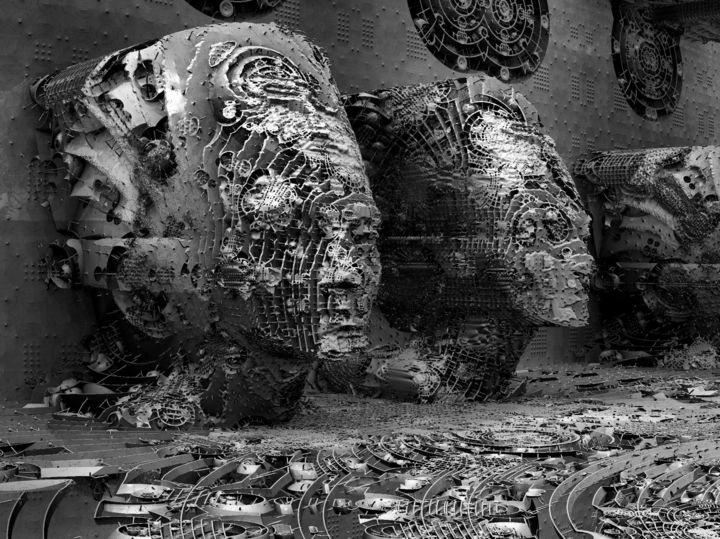 Digital Arts titled "GALLERY OF THE QUEE…" by Kevin Kemp, Original Art, 3D Modeling
