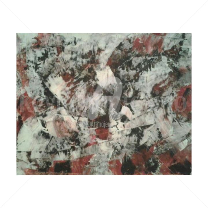 Pittura intitolato "abstracto" da Keysha Montesino, Opera d'arte originale