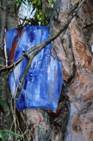 Escultura titulada "Bluebird" por Kay Frances, Obra de arte original, Media mixtos