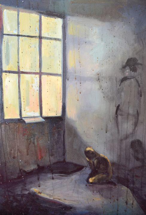 Pintura titulada "Lost love" por Mariam Dolidze, Obra de arte original, Oleo