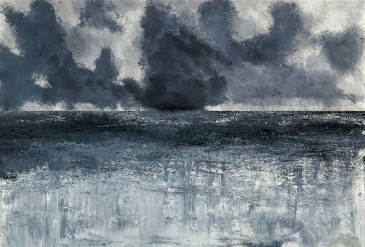 Картина под названием "Storm X" - Kian Ziari, Подлинное произведение искусства