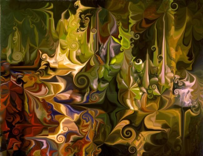 Картина под названием "Jade Mountcliff" - Kiddolucaslee, Подлинное произведение искусства
