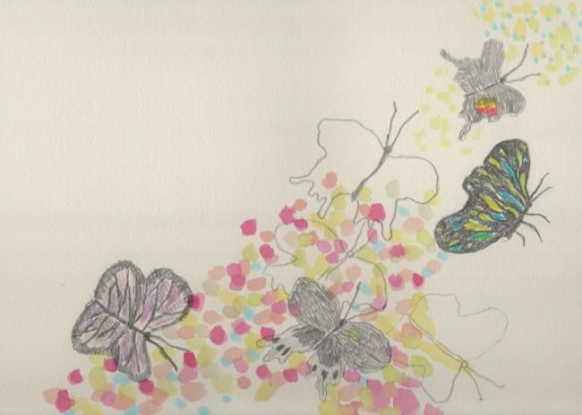 Painting titled "Waltz" by Kiki, Original Art,