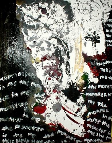 Peinture intitulée "She #2" par Kiki Poppies, Œuvre d'art originale, Huile
