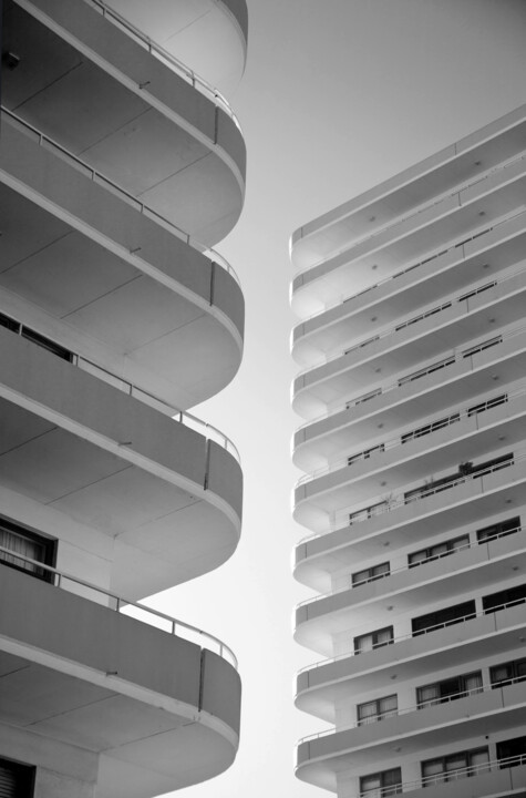 Photography titled "Cape Town apartments" by Kim Stone, Original Artwork, Digital Photography