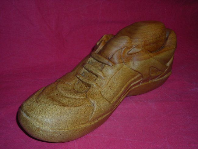 Peinture intitulée "Liberty shoe" par Kimlan Tran Duc, Œuvre d'art originale,