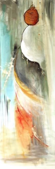 Peinture intitulée "orient" par Kim, Œuvre d'art originale,