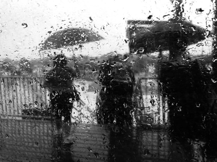 Photography titled "Rainy Day, West Bal…" by Llewellyn Berry, Original Artwork, Digital Photography