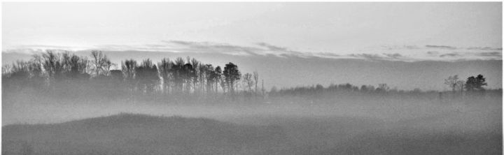 Fotografie mit dem Titel "Middle River Moors" von Llewellyn Berry, Original-Kunstwerk, Digitale Fotografie