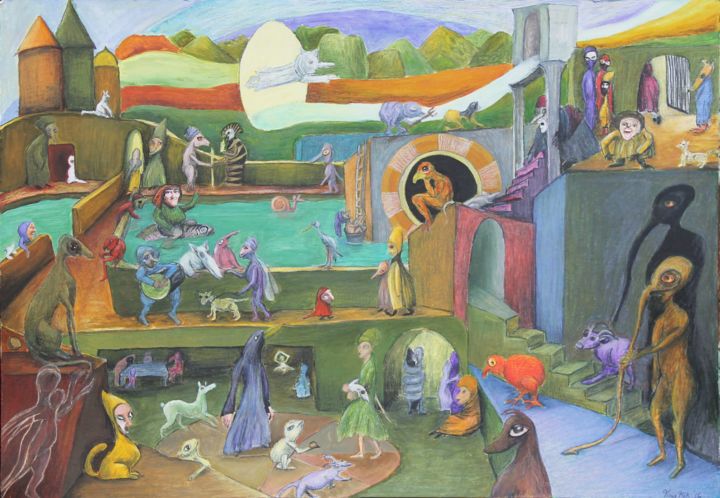 Rysunek zatytułowany „THE DREAM” autorstwa Kinia Kik          (Kinga Chrzaszczewska, Oryginalna praca