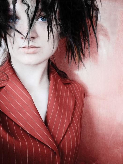 Fotografia zatytułowany „in red” autorstwa Aneta Aa, Oryginalna praca,