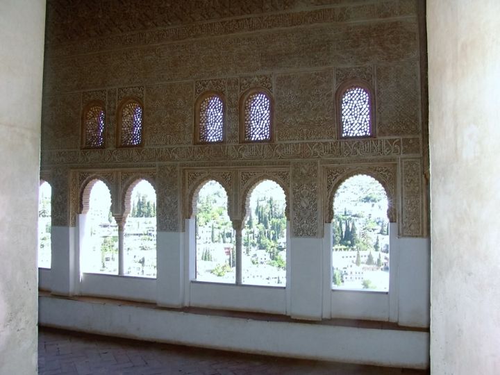 Photography titled "À l´Alhambra" by Christine Pons, Original Artwork