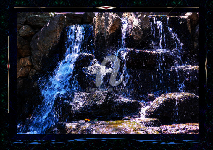 "クール　！居間の滝　Cool ! Th…" başlıklı Fotoğraf Kio tarafından, Orijinal sanat, Dijital Fotoğrafçılık