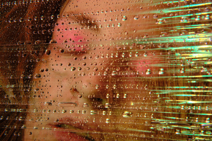 Fotografía titulada "Alice in the matrix…" por Kirill Akishkin, Obra de arte original, Fotografía digital