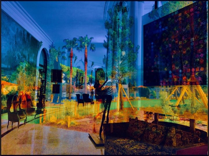 Fotografie mit dem Titel "Negresco Dream" von Kirlian, Original-Kunstwerk, Manipulierte Fotografie