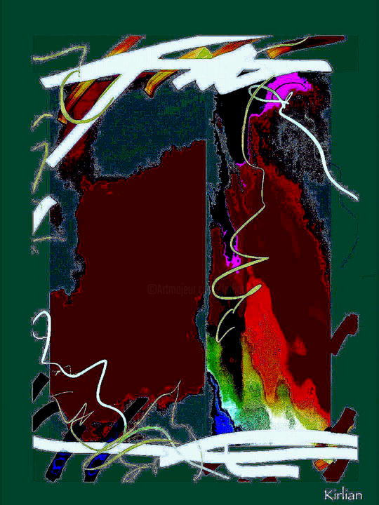 Arts numériques intitulée "Rough Trade" par Kirlian, Œuvre d'art originale, Travail numérique 2D