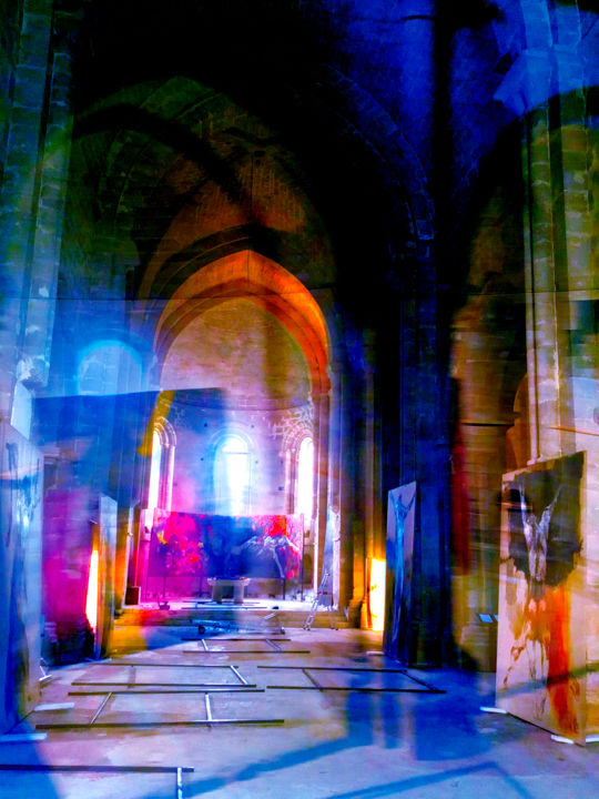 Photographie intitulée "Lumières et Trahiso…" par Kirlian, Œuvre d'art originale, Photographie manipulée