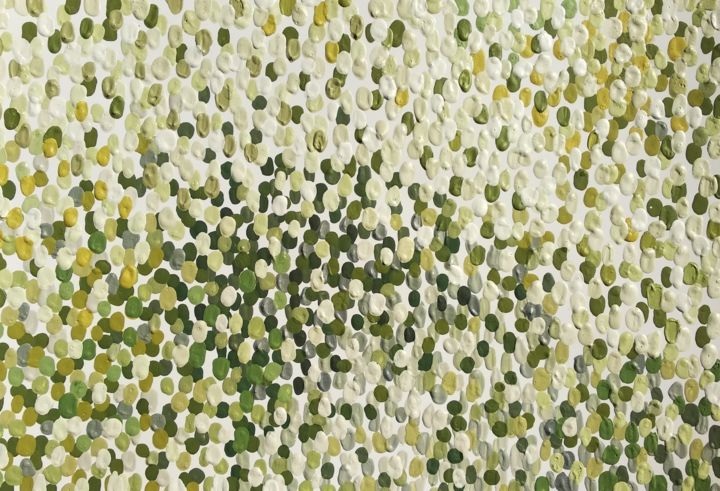 Картина под названием "Field" - Kirstin Cilliers, Подлинное произведение искусства, Акрил