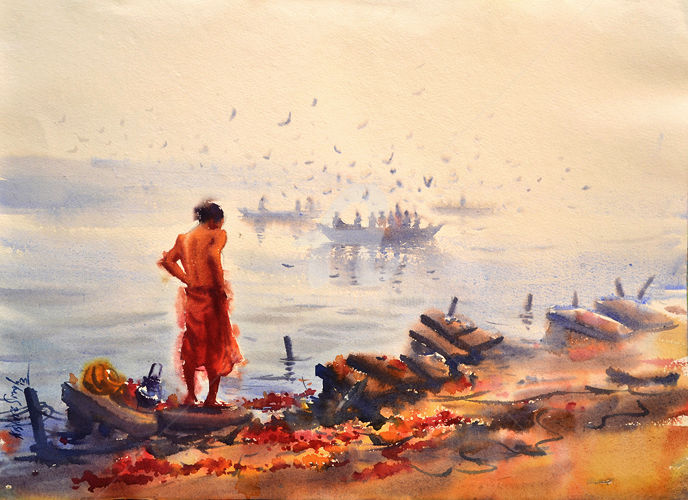 Painting titled "dsc-2682-copy.jpg" by Kishore Singh, Original Artwork