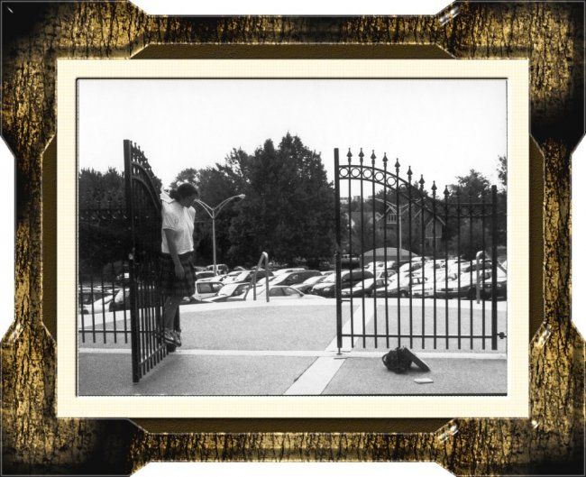 Photography titled "Kate...On the Gate" by Kitty Walsh, Original Artwork