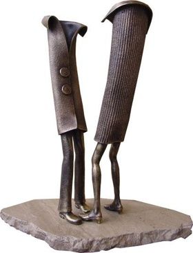 Sculpture titled "taniec" by Krzysztof Kizlich, Original Artwork