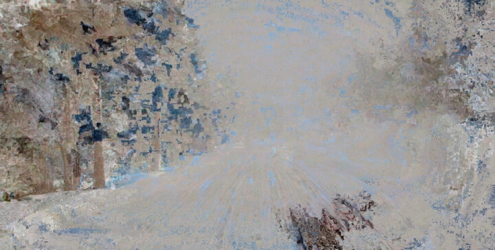 Arts numériques intitulée "Winterreise IV" par Klaus Rudolph, Œuvre d'art originale, Travail numérique 2D