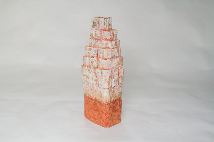 Sculpture titled "No Title 7" by Klaus Schröder, Original Art, Wood