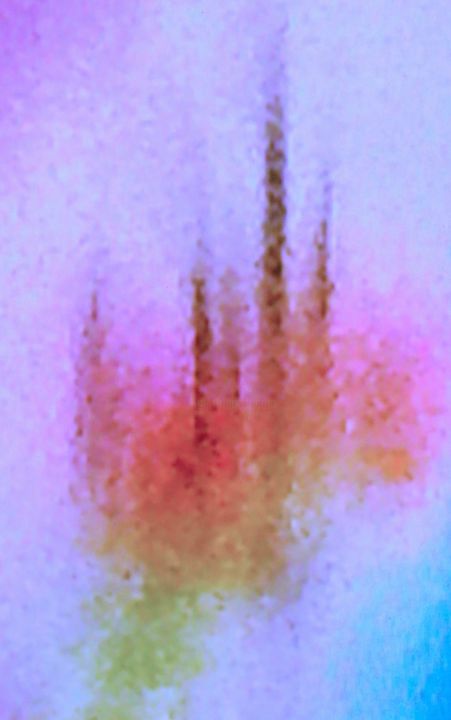 Photography titled "Ghost Forest 1f" by Ken Lerner, Original Art, Digital Photography