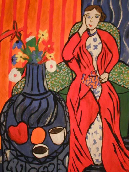 Pittura intitolato "Matisse Like" da Kristen Ettensohn, Opera d'arte originale