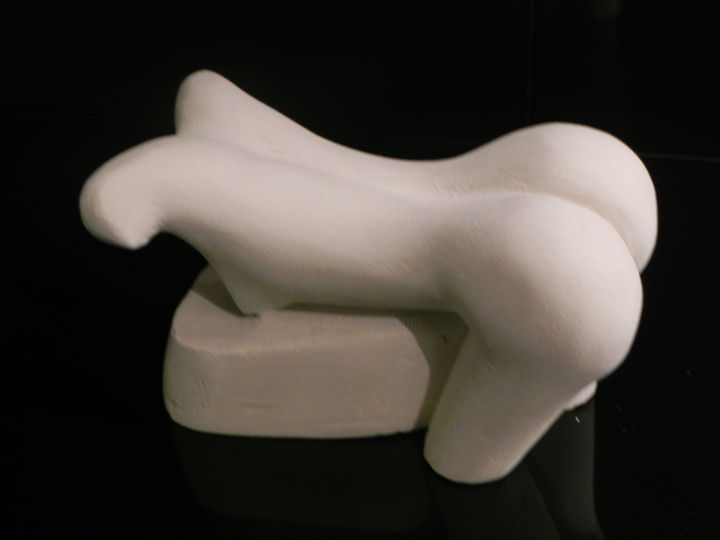 Sculpture intitulée "Courbes 2" par Jean-Michel Schneider, Œuvre d'art originale