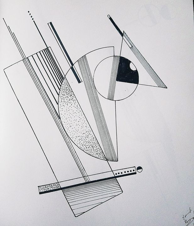 Zeichnungen mit dem Titel "Atelier knobloch Ex…" von Knobloch Six, Original-Kunstwerk