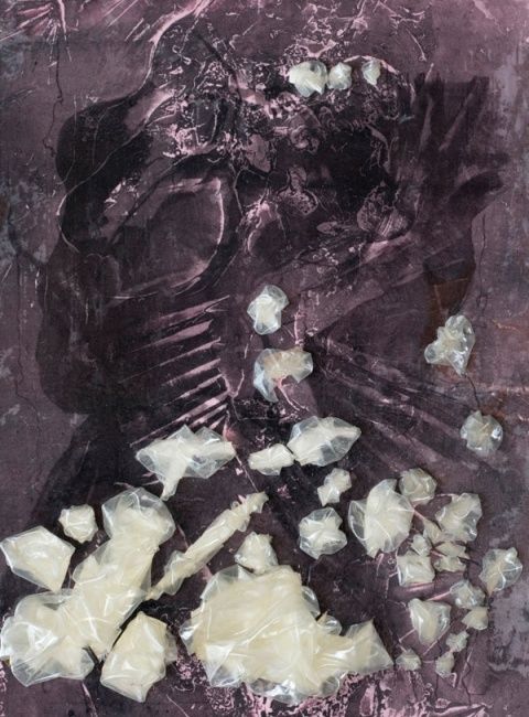Pintura titulada "Sin Nombre" por Nina Koba, Obra de arte original, Oleo