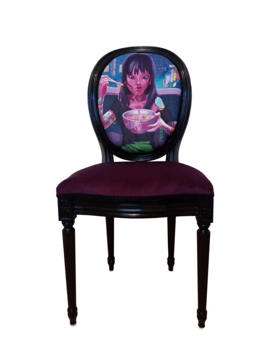 Design titled "Tokyo story" by Kodan, Original Art, Fabric