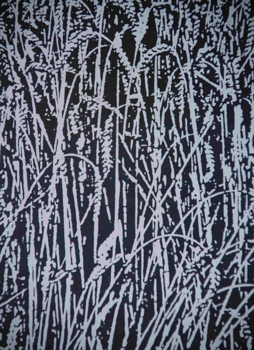 Digitale Kunst mit dem Titel "Korn - 01 / Grain /…" von Helmut Koehler-Huege, Original-Kunstwerk