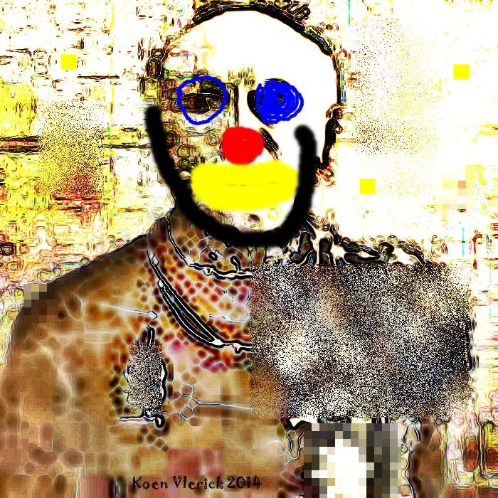 Digital Arts titled "THE GREAT MAN 2" by Koen Vlerick, Original Artwork