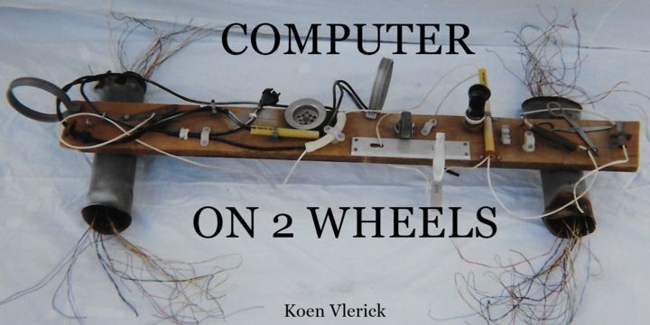Installatie getiteld "COMPUTER ON 2 WHEELS" door Koen Vlerick, Origineel Kunstwerk