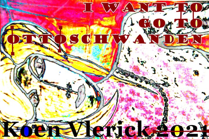 Arts numériques intitulée "I WANT TO GO" par Koen Vlerick, Œuvre d'art originale, Travail numérique 2D