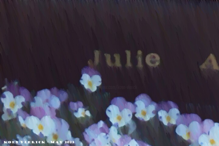 Digital Arts titled "LIEVE JULIE A. HET…" by Koen Vlerick, Original Artwork, 2D Digital Work