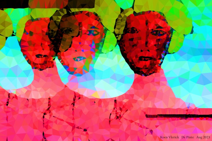 Digital Arts titled "MESSAGE OF HOPE" by Koen Vlerick, Original Artwork, 2D Digital Work