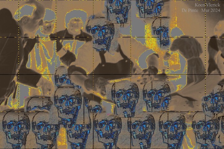 Digital Arts titled "THE DISCOVERY OF TH…" by Koen Vlerick, Original Artwork, 2D Digital Work