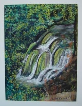 "cascade de Ronchaux" başlıklı Resim Koki tarafından, Orijinal sanat