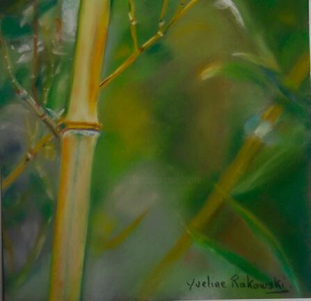 Pintura titulada "Bambous 2" por Koki, Obra de arte original