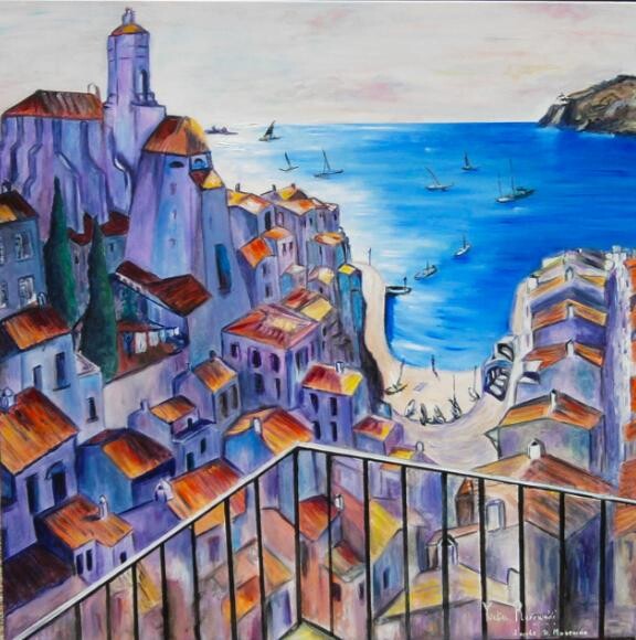 Drawing titled "CADAQUÈS" by Koki, Original Artwork