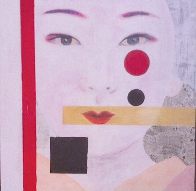 Peinture intitulée "Maiko-1" par Koki, Œuvre d'art originale