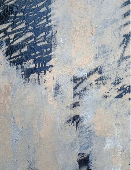 Pittura intitolato "Buff #2" da Komet, Opera d'arte originale, Spray Montato su Telaio per barella in legno